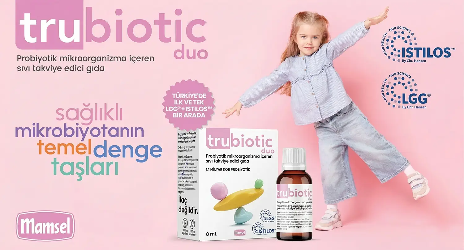 Trubiotic Duo: Erken Yaşamda Sağlıklı Mikrobiyotanın Temel Denge Taşları